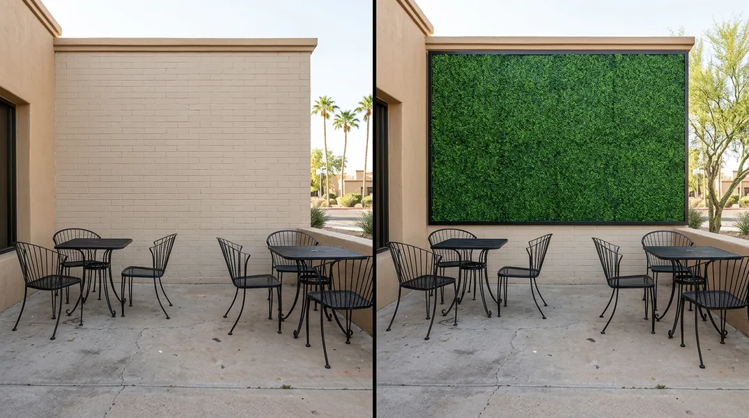 Result artificial grass installation in Peoria - Peoria Turf Installation